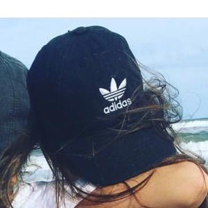 Black adidas hat